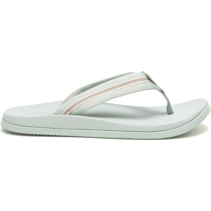 Chaco Chillos Flip Flops Damen Helltürkis Grau | 91402CTHR