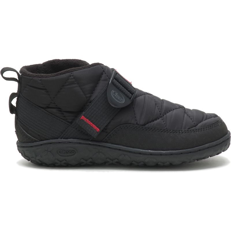 Chaco Ramble Puff Schuhe Kinder Schwarz | 39520EJXZ