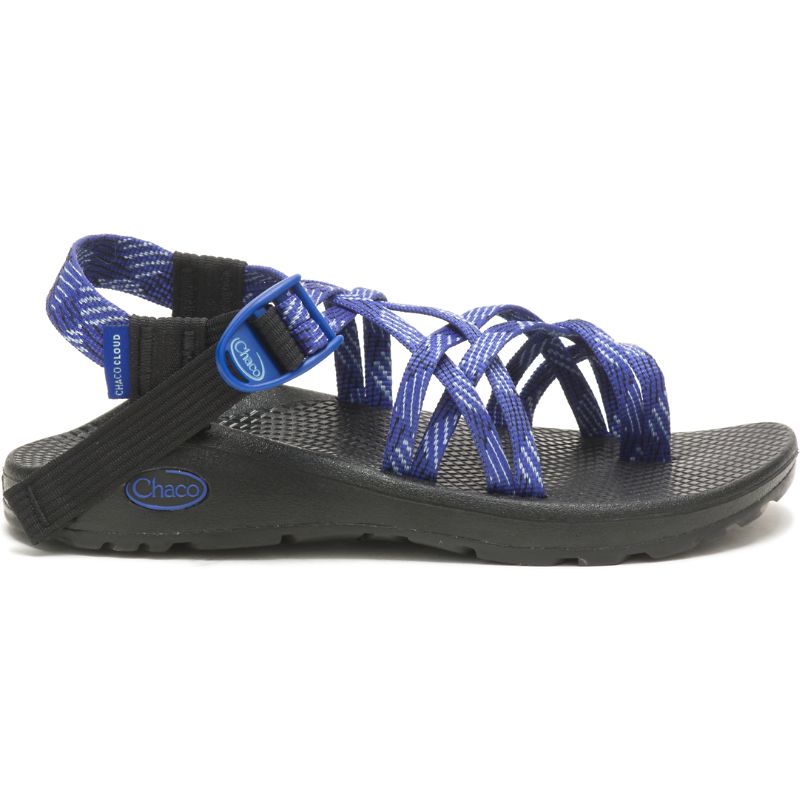 Chaco Z/Cloud X2 Weite Breite Sandalen Damen Blau | 47896FKPC