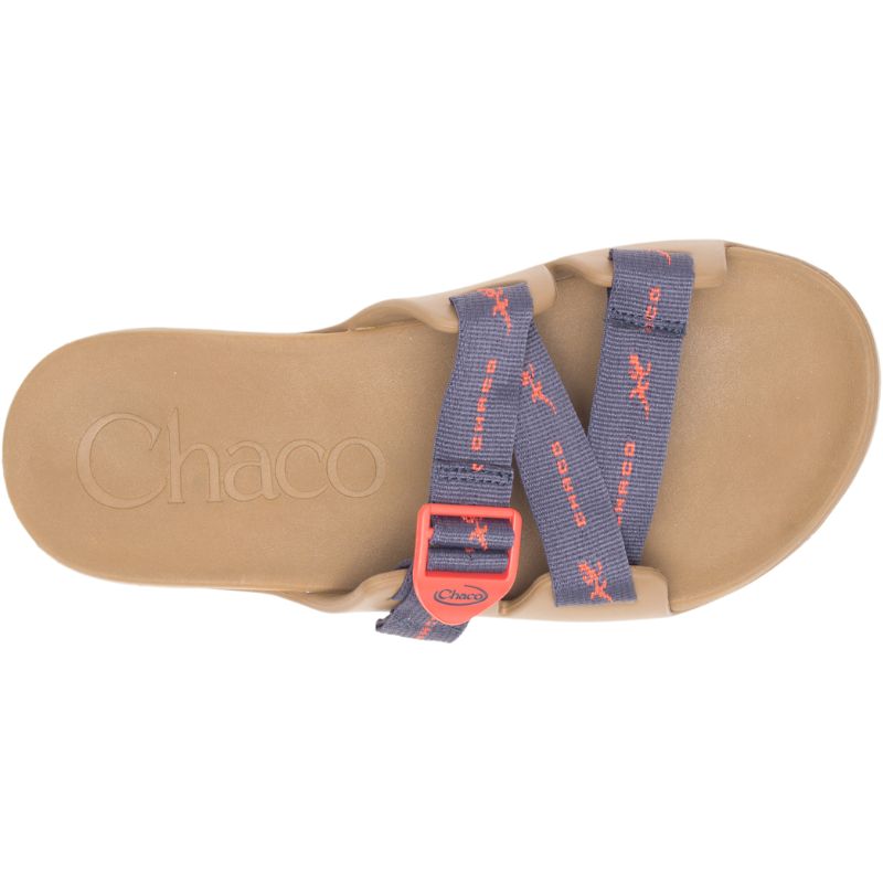 Chaco Chillos Badelatschen Herren Lila Braun | 38012DARP