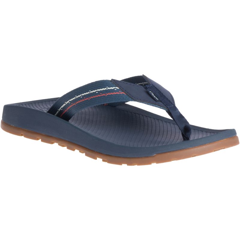 Chaco Lowdown Flip Flops Herren Blau | 61243AEZQ