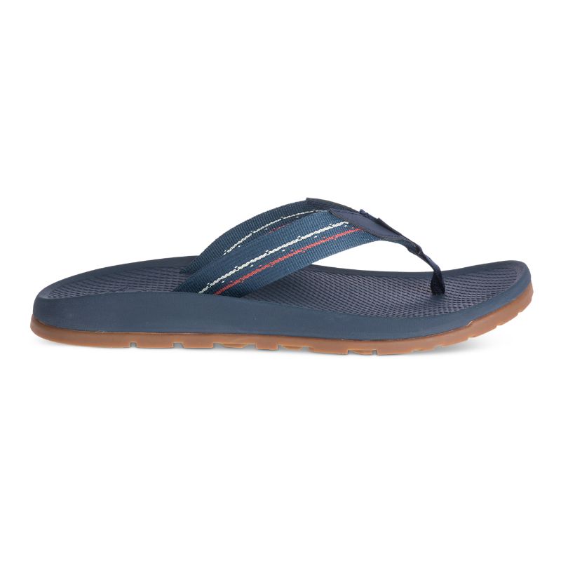 Chaco Lowdown Flip Flops Herren Blau | 61243AEZQ