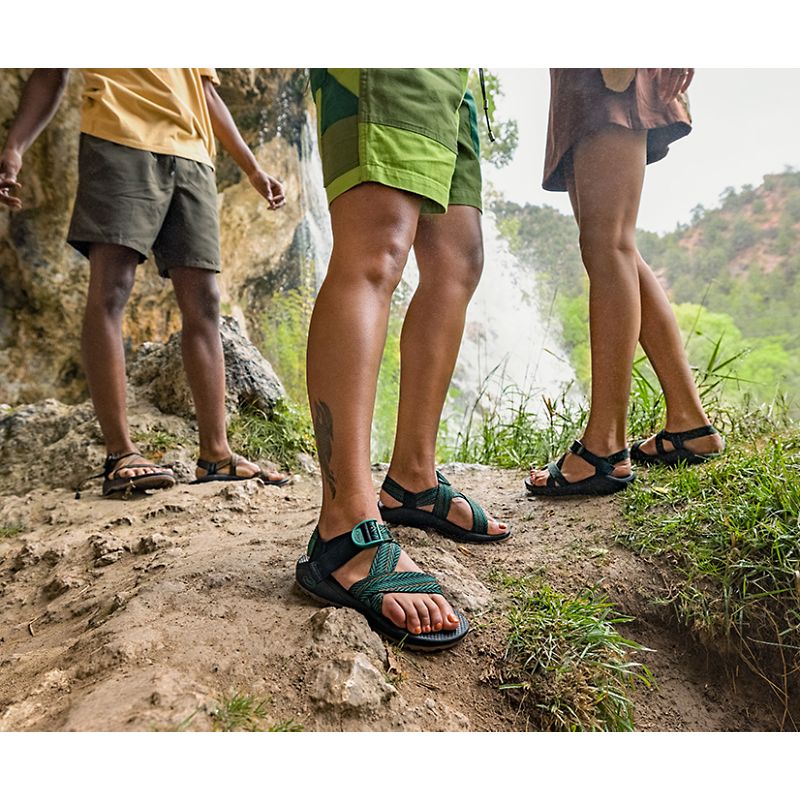 Chaco Mega Z/Cloud Sandalen Damen Grün | 91034RWVA