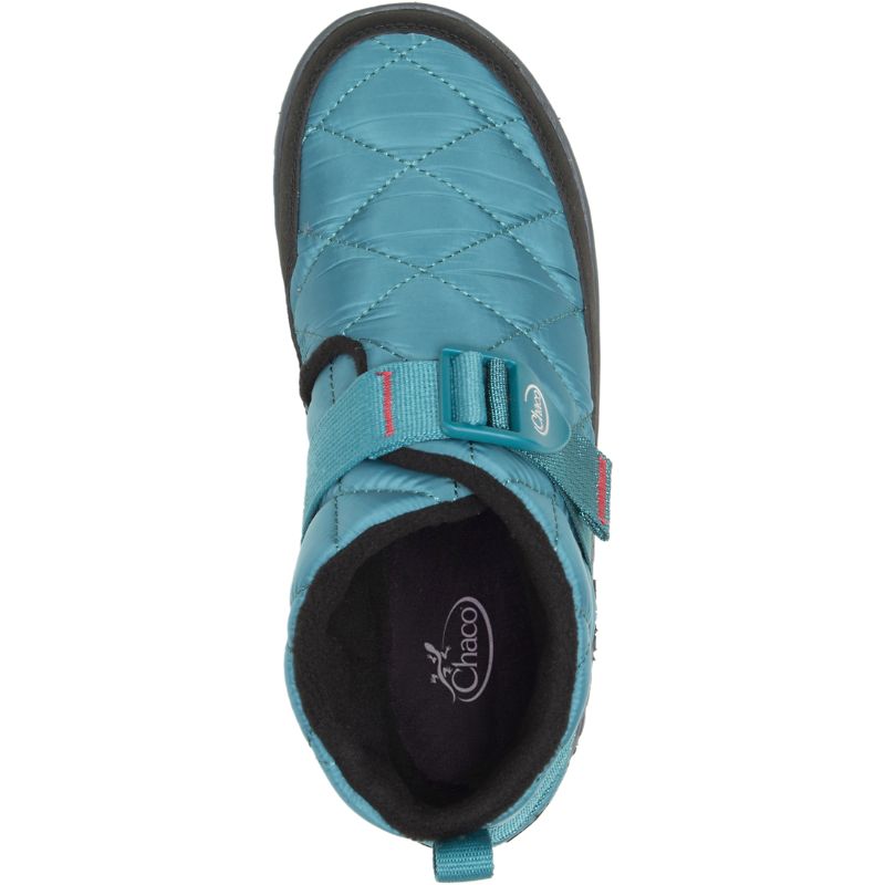 Chaco Ramble Puff Schuhe Damen Blau | 75648TRQS