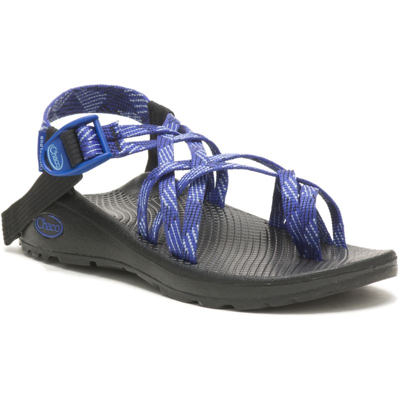 Chaco Z/Cloud X2 Sandalen Damen Blau | 72903DBAQ