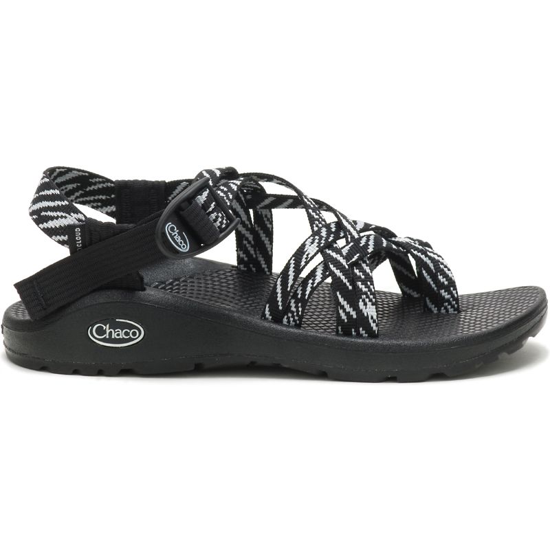 Chaco Z/Cloud X2 Sandalen Damen Schwarz Weiß | 48367VJWL