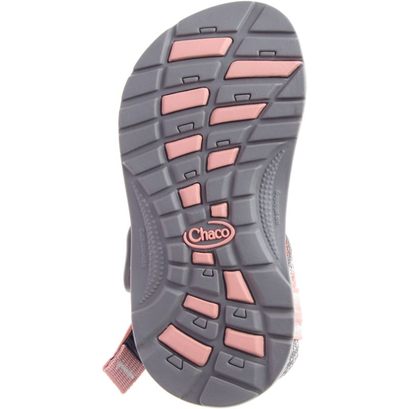 Chaco Zx/1 Ecotread™ Sandalen Kinder Rosa Grau | 15849AHCR